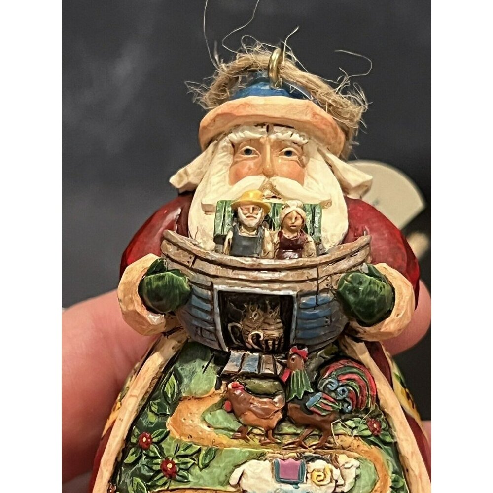 Jim Shore Santa Noahs Ark Ornament Heartwood Creek Two by Two Animal 4007947 EUC - Picture 8 of 10